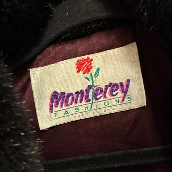 Black Faux Fur Vest - Picture 2 of 7